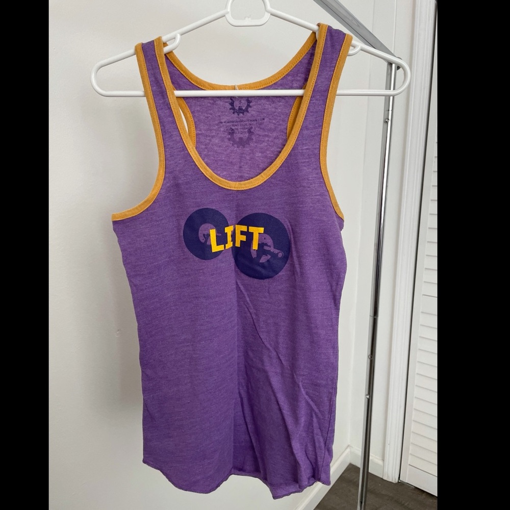 WOD Gear “Lift” women’s tank top. Small.